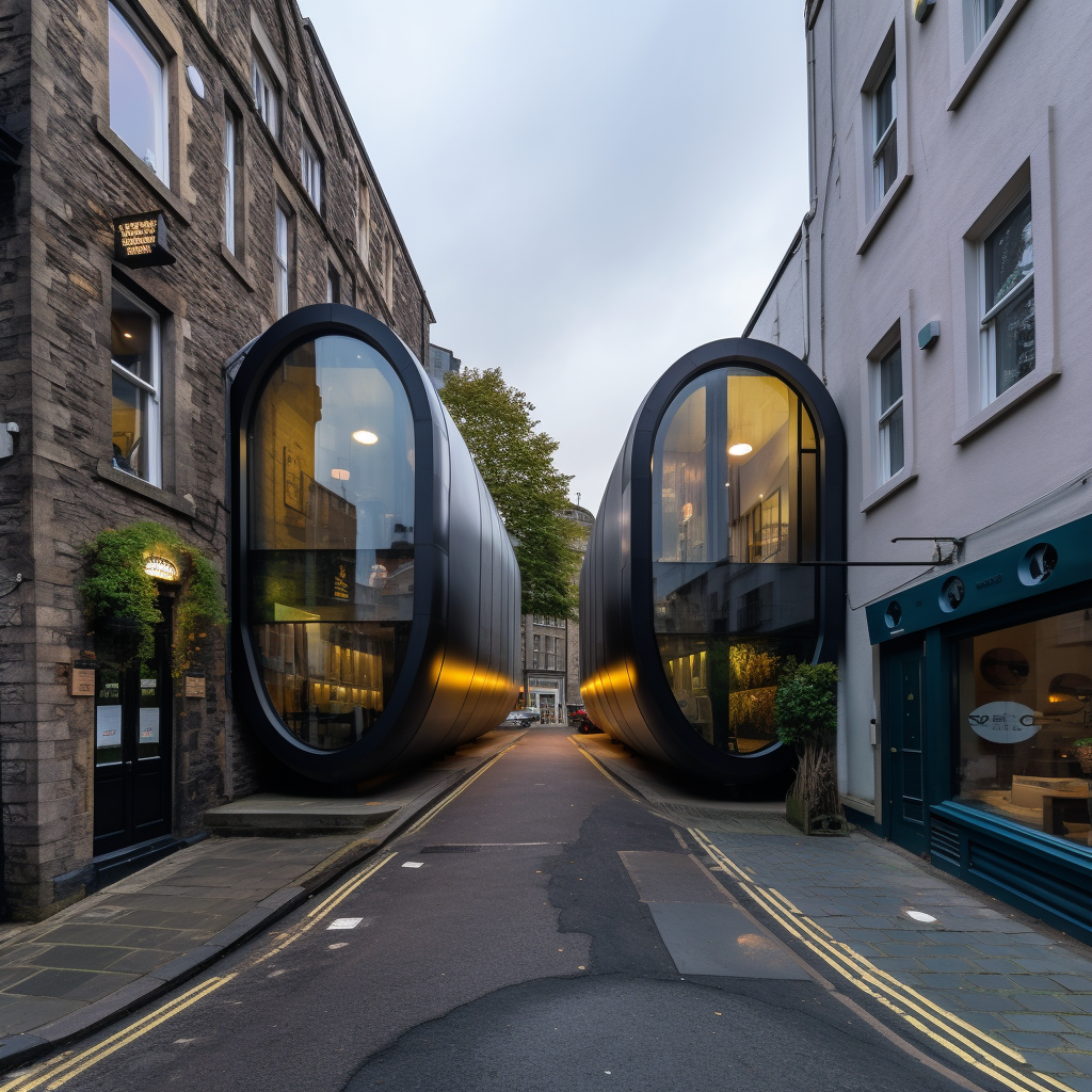 Twin POD office units